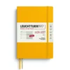 Planer tygodniowy z notatnikiem w linie 2026/2027 A5 - Leuchtturm1917 - Sunflower