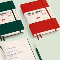 Planer tygodniowy z notatnikiem w linie 2027 - Leuchtturm1917 - Sunflower A5