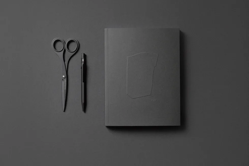 Planner Monolit - Papierniczeni - czarny