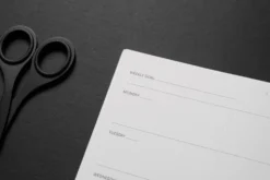 Planner Monolit - Papierniczeni - czarny