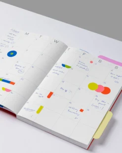 Planner niedatowany Frames A5 - mishmash - Sand