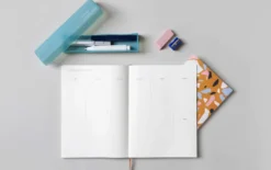 Planner niedatowany Klasyk - Papierniczeni - eukaliptus, twarda okładka