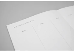 Planner niedatowany Klasyk - Papierniczeni - Ocean, twarda okładka