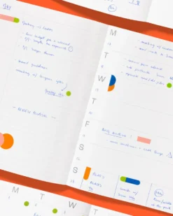Planner niedatowany Notes A5 - mishmash - Sand