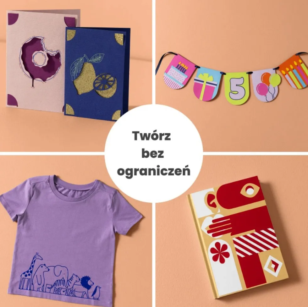Ploter tnący model Cricut Joy 2 - Cricut - zestaw startowy