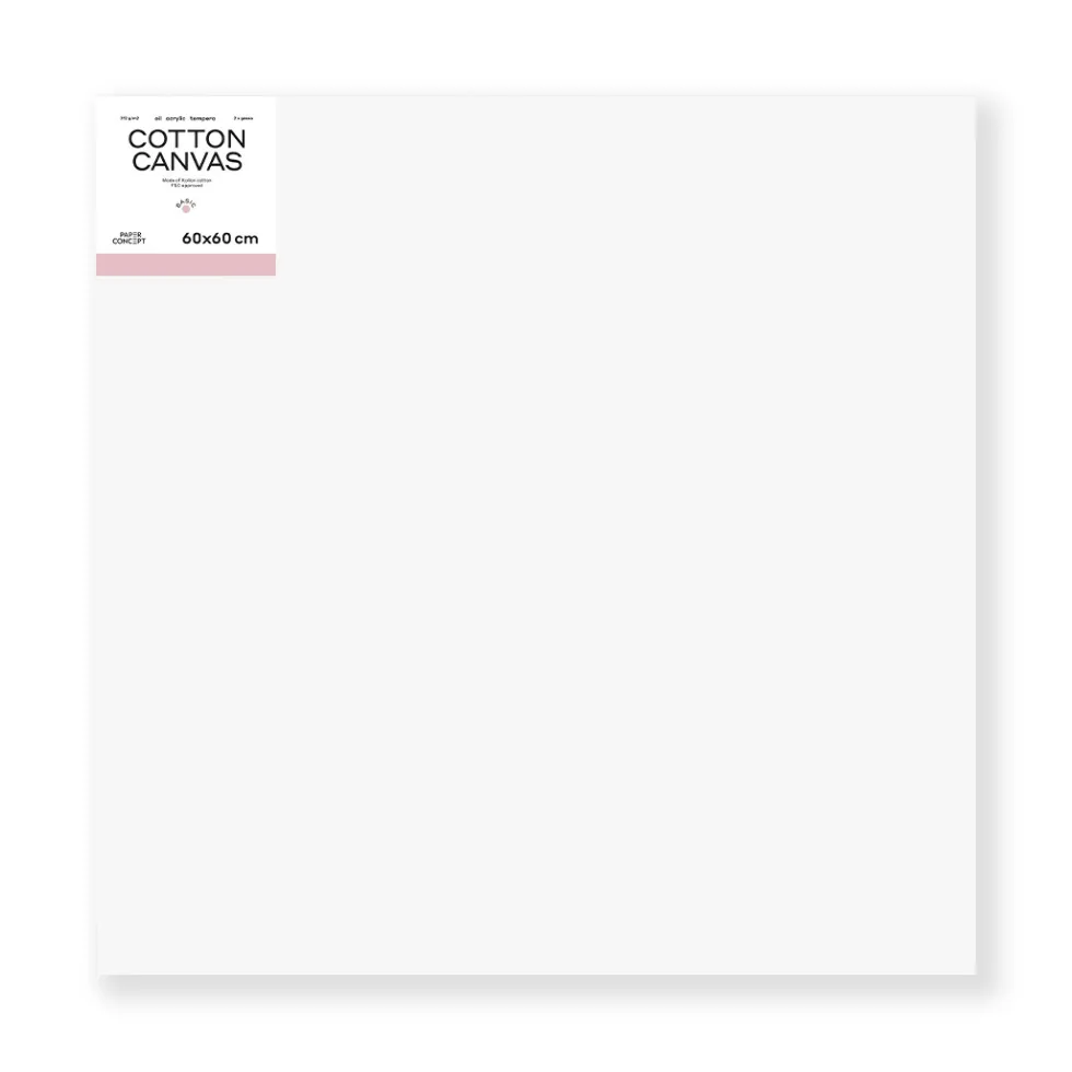 Podobrazie malarskie bawełniane Basic - PaperConcept - 60 x 60 cm