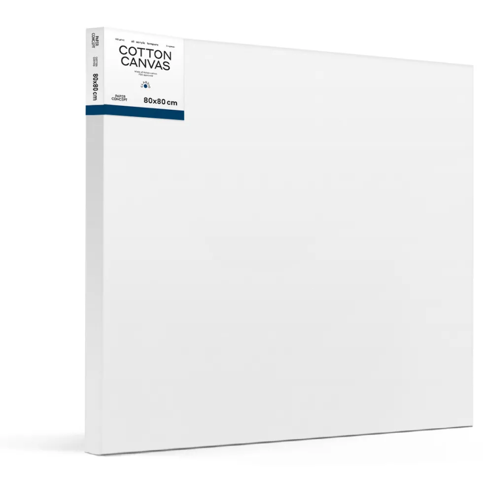 Podobrazie malarskie bawełniane Classic - PaperConcept - 80 x 80 cm
