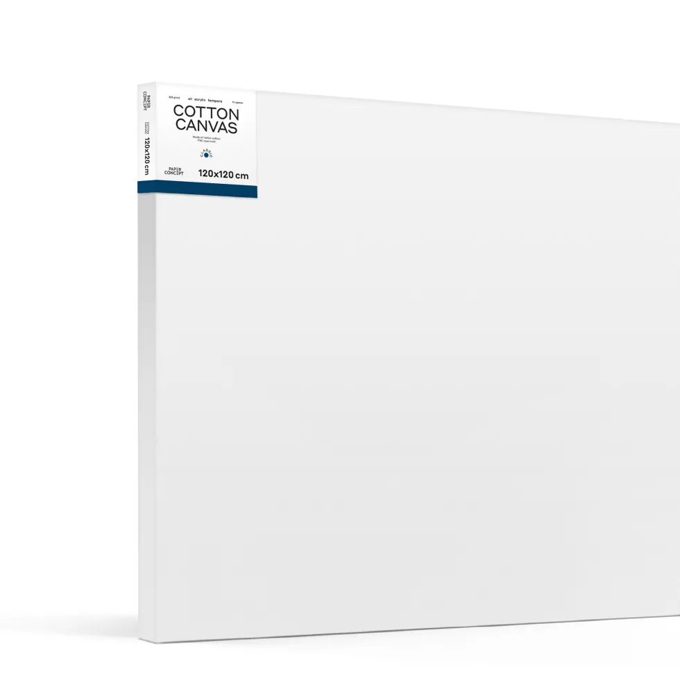 Podobrazie malarskie bawełniane Classic - PaperConcept - 120 x 120 cm