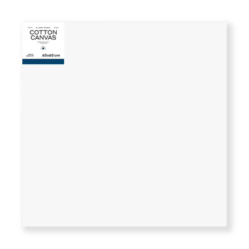 Podobrazie malarskie bawełniane Classic - PaperConcept - 60 x 60 cm