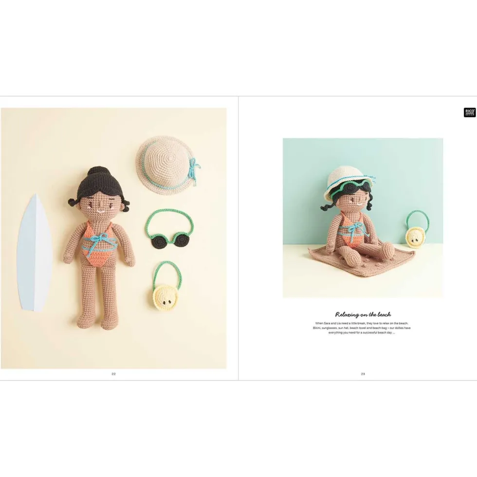 Podręcznik, instrukcja Ricorumi - Rico Design - Dollies
