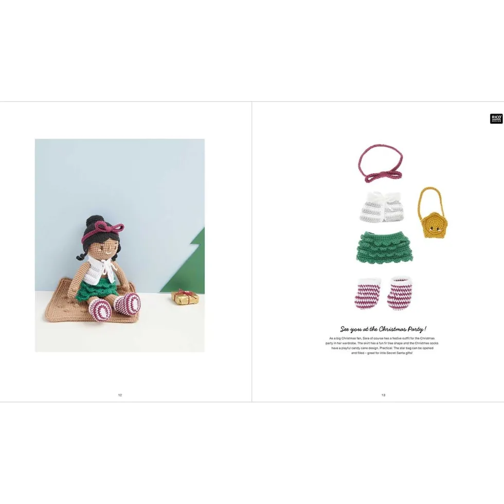 Podręcznik, instrukcja Ricorumi - Rico Design - Dollies