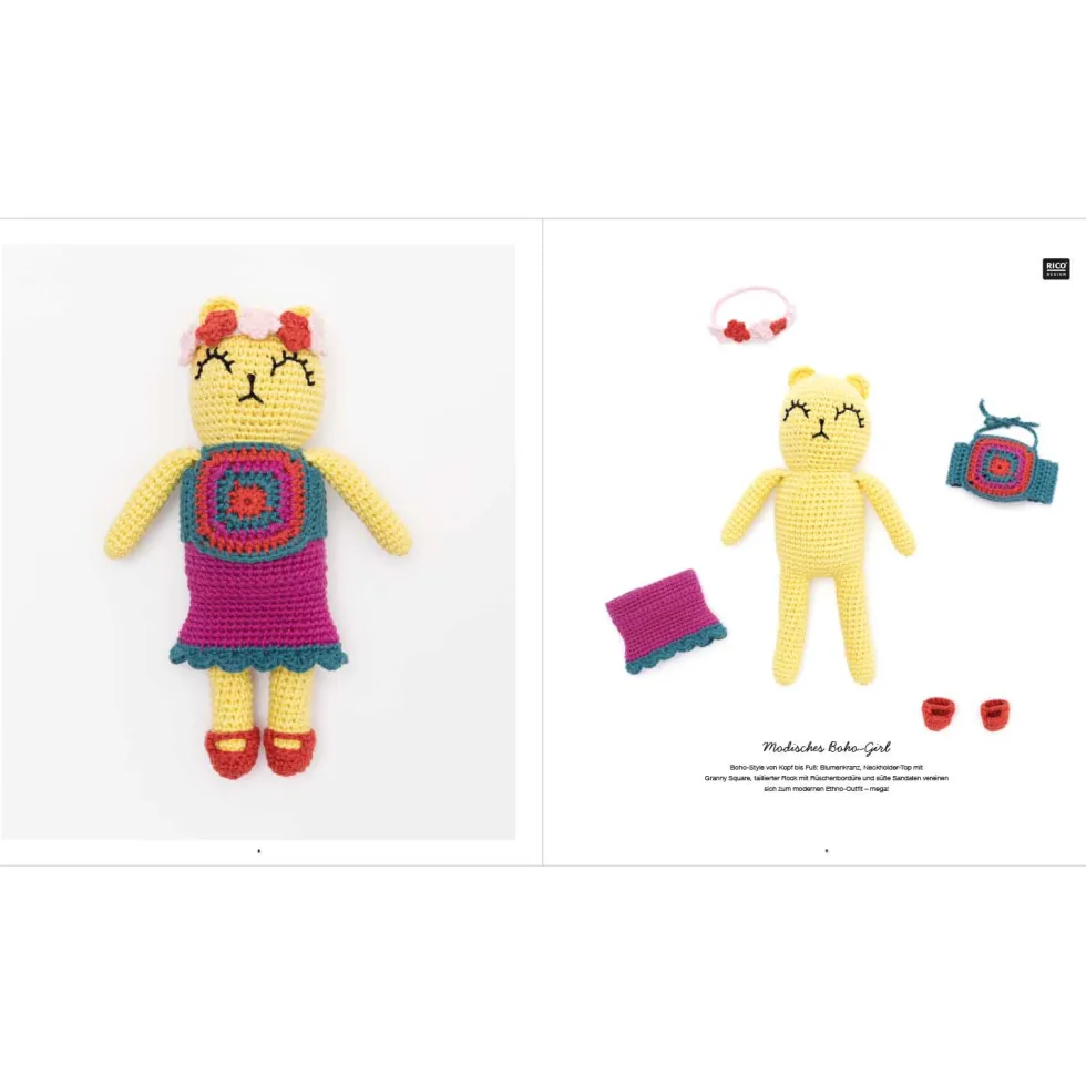 Podręcznik, instrukcja Ricorumi - Rico Design - Dress Me