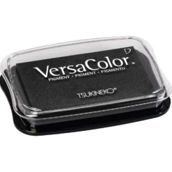 Poduszka z tuszem do stempli VersaColor - Tsukineko - Black