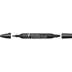 Promarker Brush - Winsor & Newton - Black