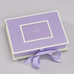 Pudełko na zdjęcia - Semikolon - Lilac Silk, 20,7 x 15,3 x 4,7 cm