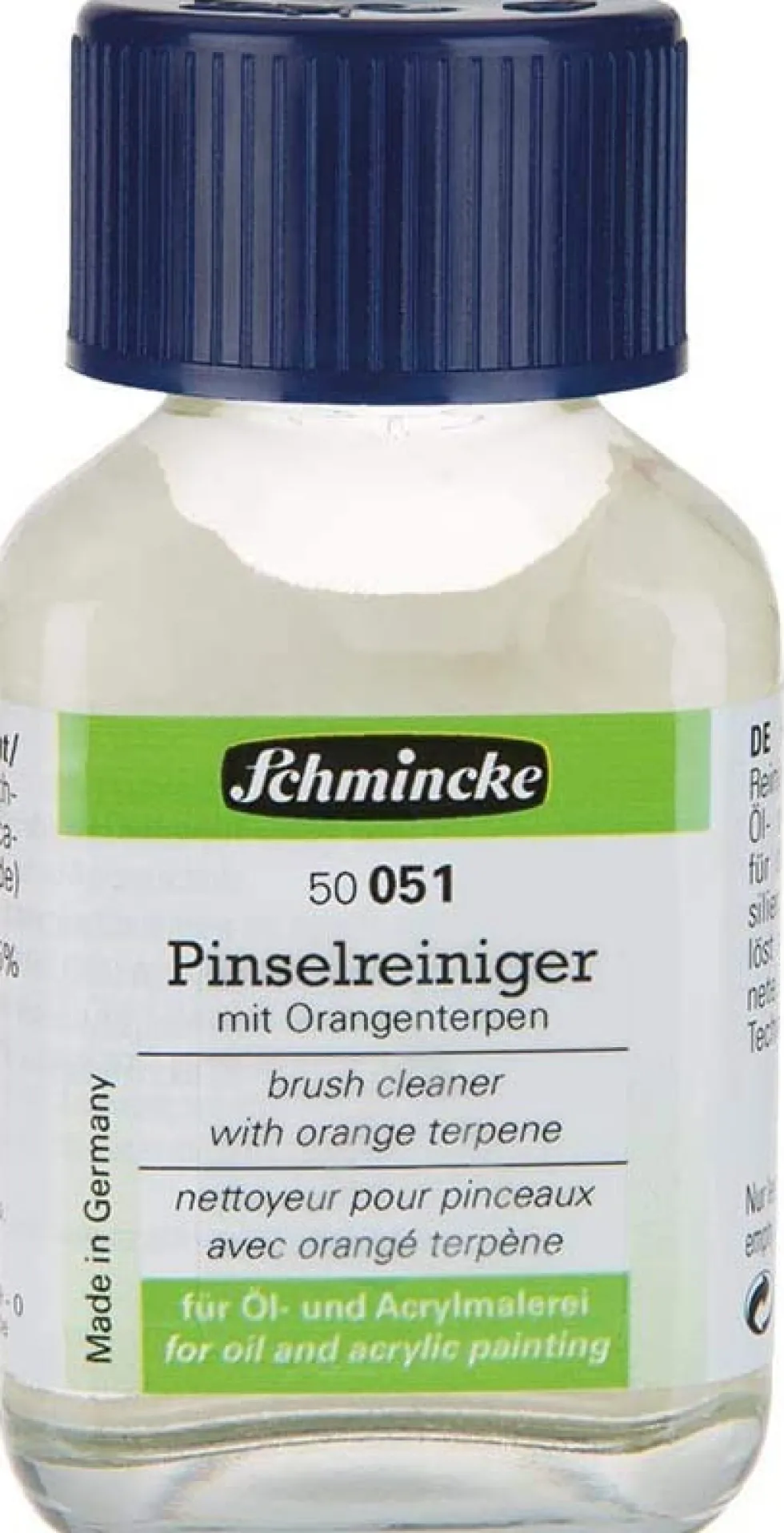 Płyn do czyszczenia pędzli Brush Cleaner - Schmincke - 60 ml