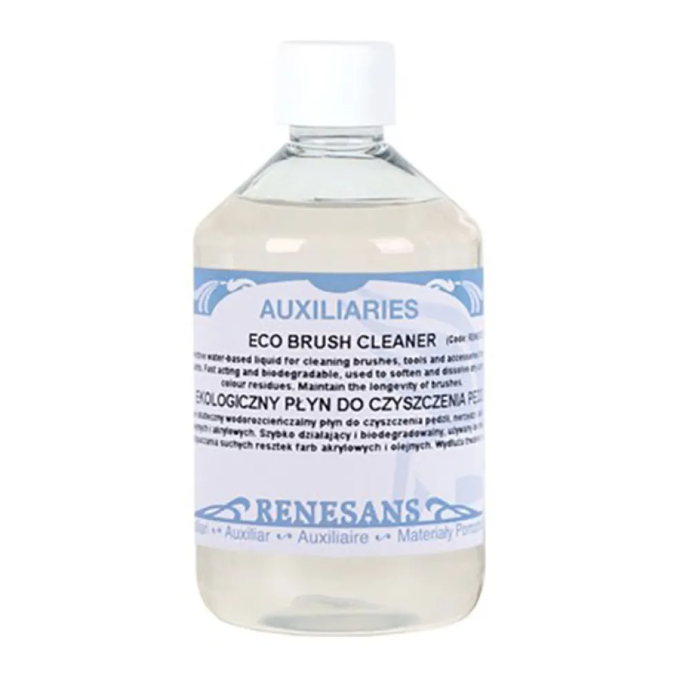 Płyn do czyszczenia pędzli, ekologiczny - Renesans - 250 ml