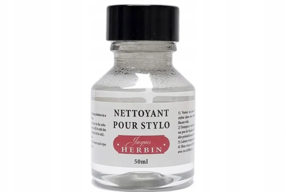 Płyn do czyszczenia piór wiecznych, Nettoyant Pour Stylo - J.Herbin - 50 ml