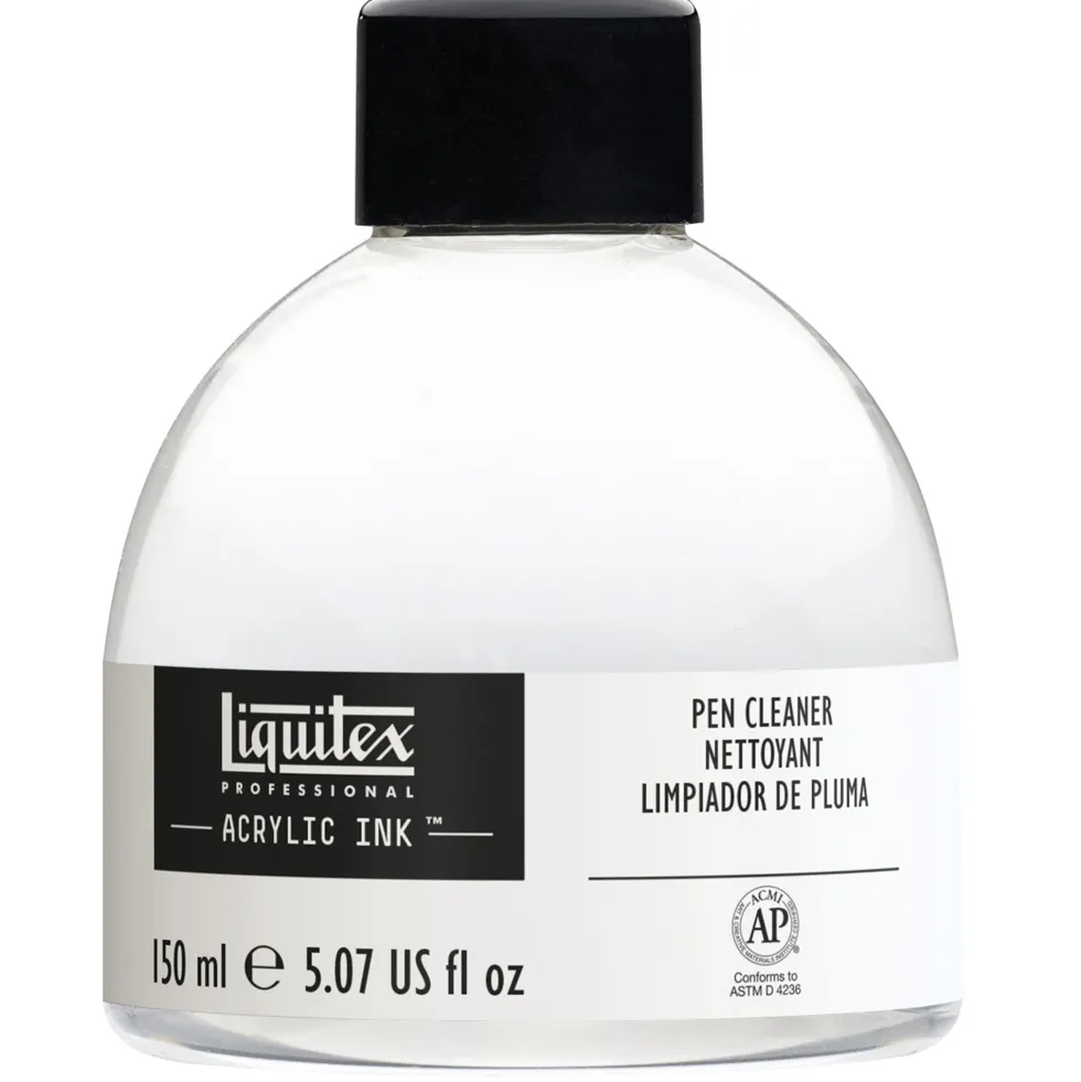 Płyn do czyszczenia stalówek Acrylic Ink Pen Cleaner - Liquitex - 150 ml