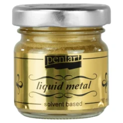 Płynny metal Liquid Metal - Pentart - antyczne złoto, 30 ml