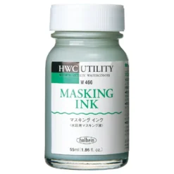 Płyn, tusz maskujący do akwareli Masking Ink - Holbein - 55 ml