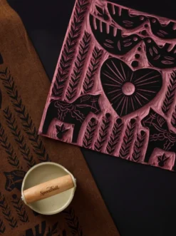 Płyta do linorytu Speedy Carve - Speedball - 10,2 x 15,2 cm