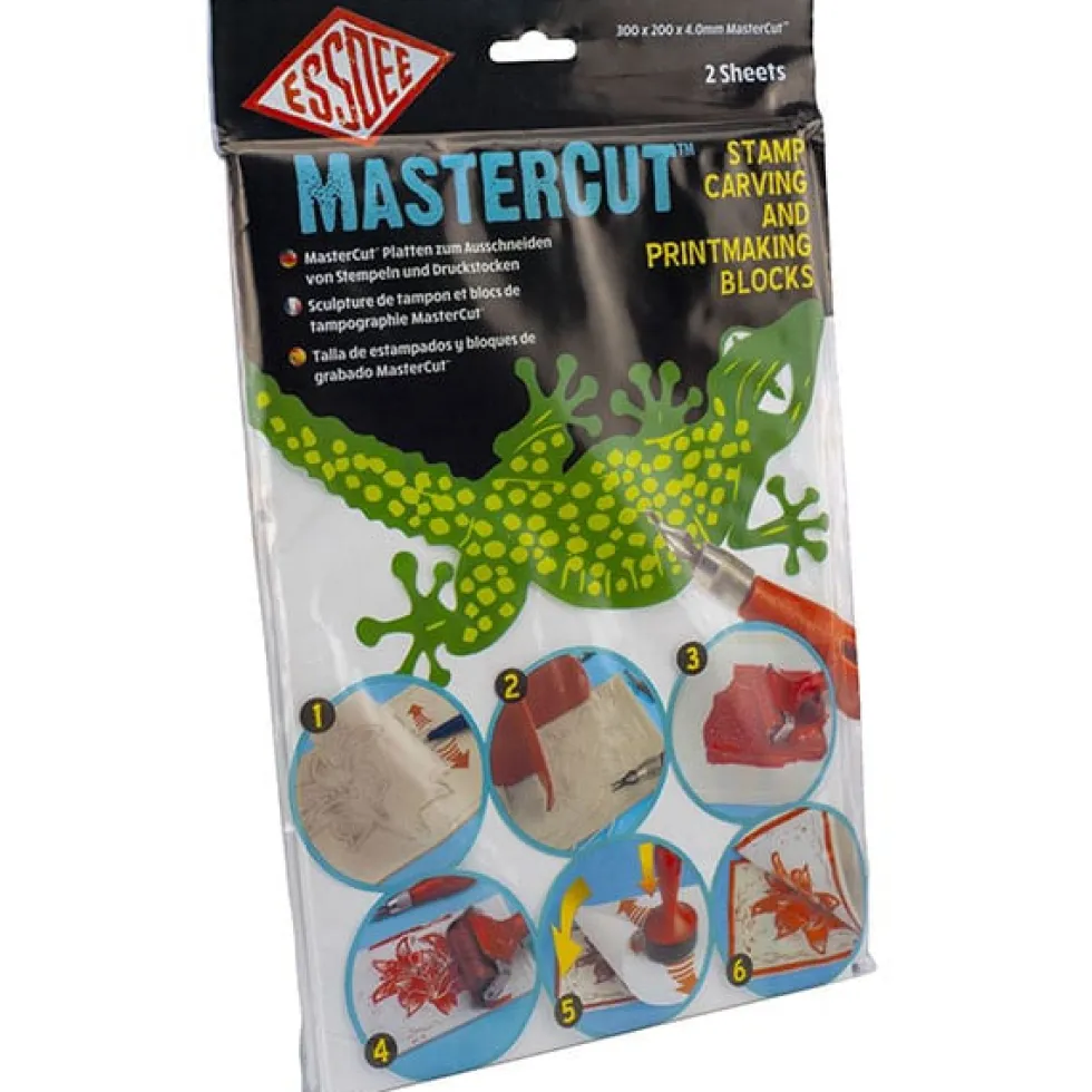 Płyty do linorytu MasterCut - Essdee - 30 cm x 20 cm x 4 mm, 2 szt.