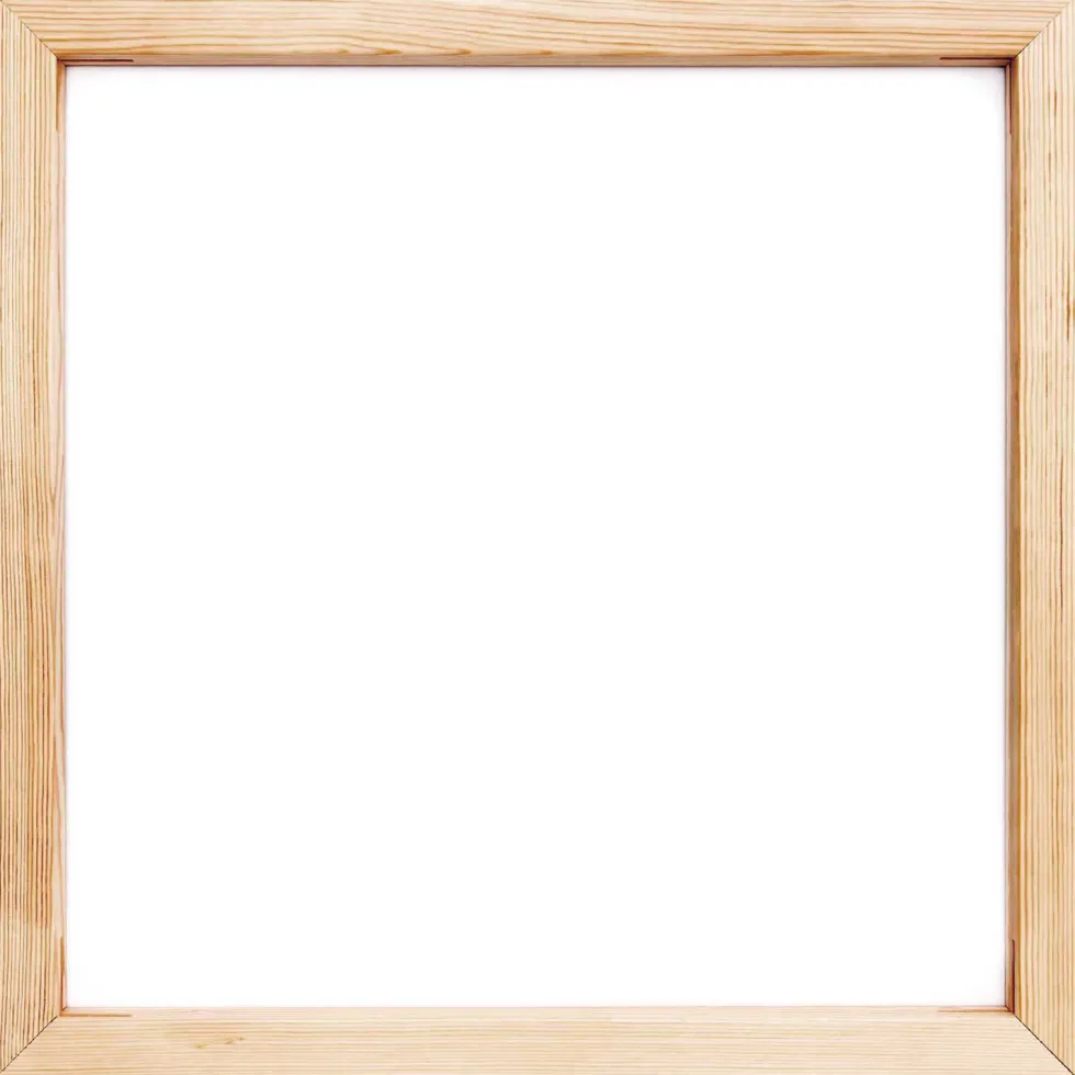 Ramka do wyszywania, drewniana - Rico Design - 45 x 45 cm