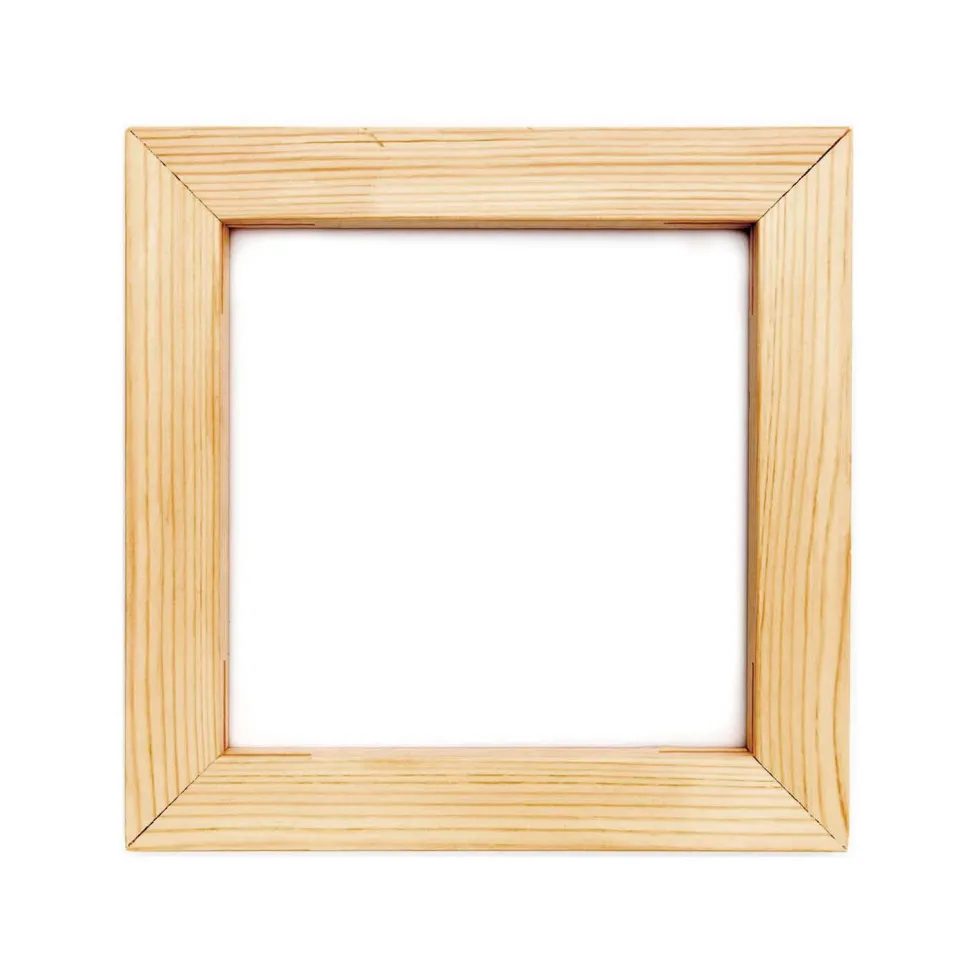 Ramka do wyszywania, drewniana - Rico Design - 20 x 20 cm