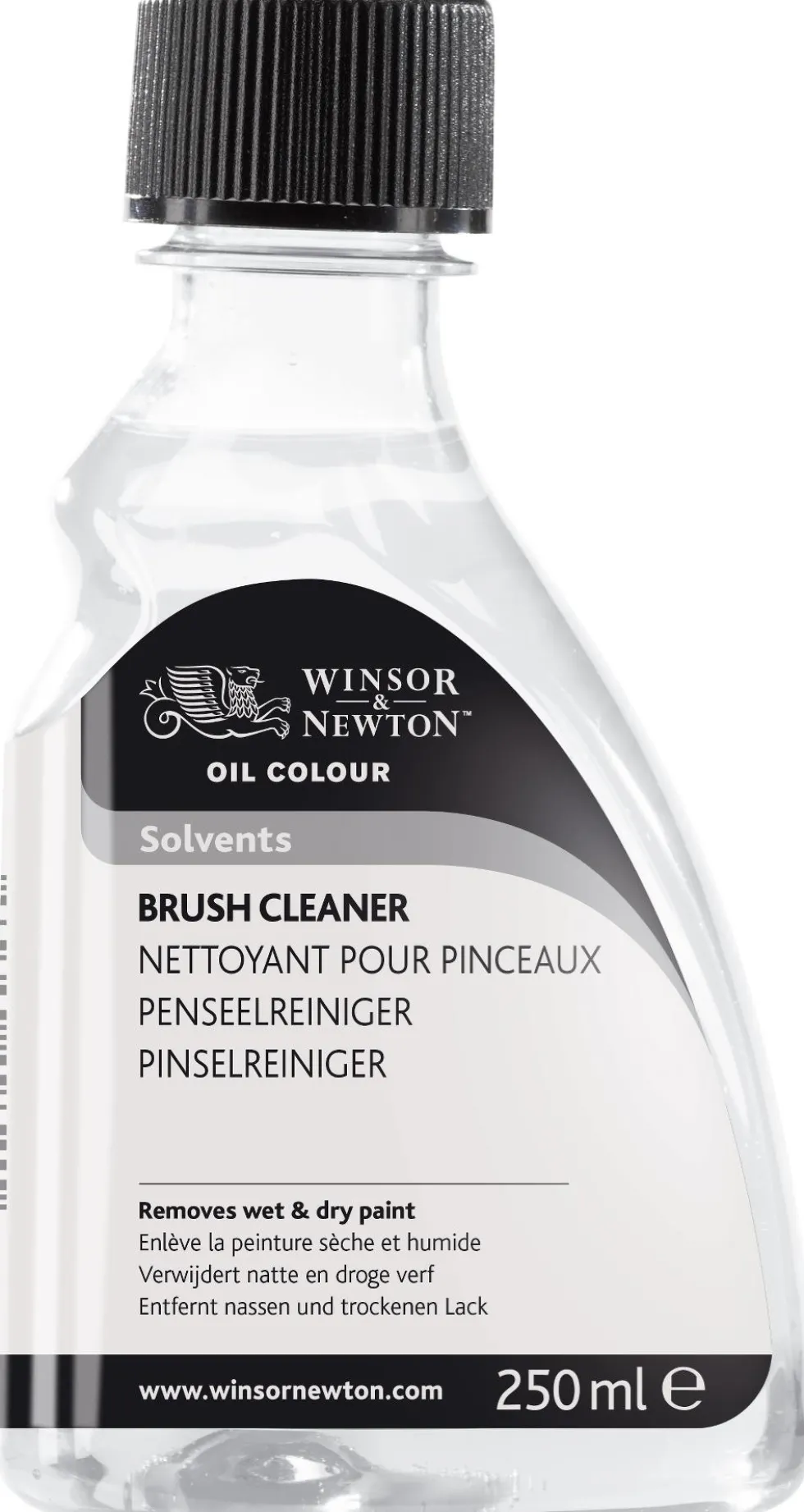 Rozpuszczalnik do farb Brush Cleaner - Winsor & Newton - 250 ml
