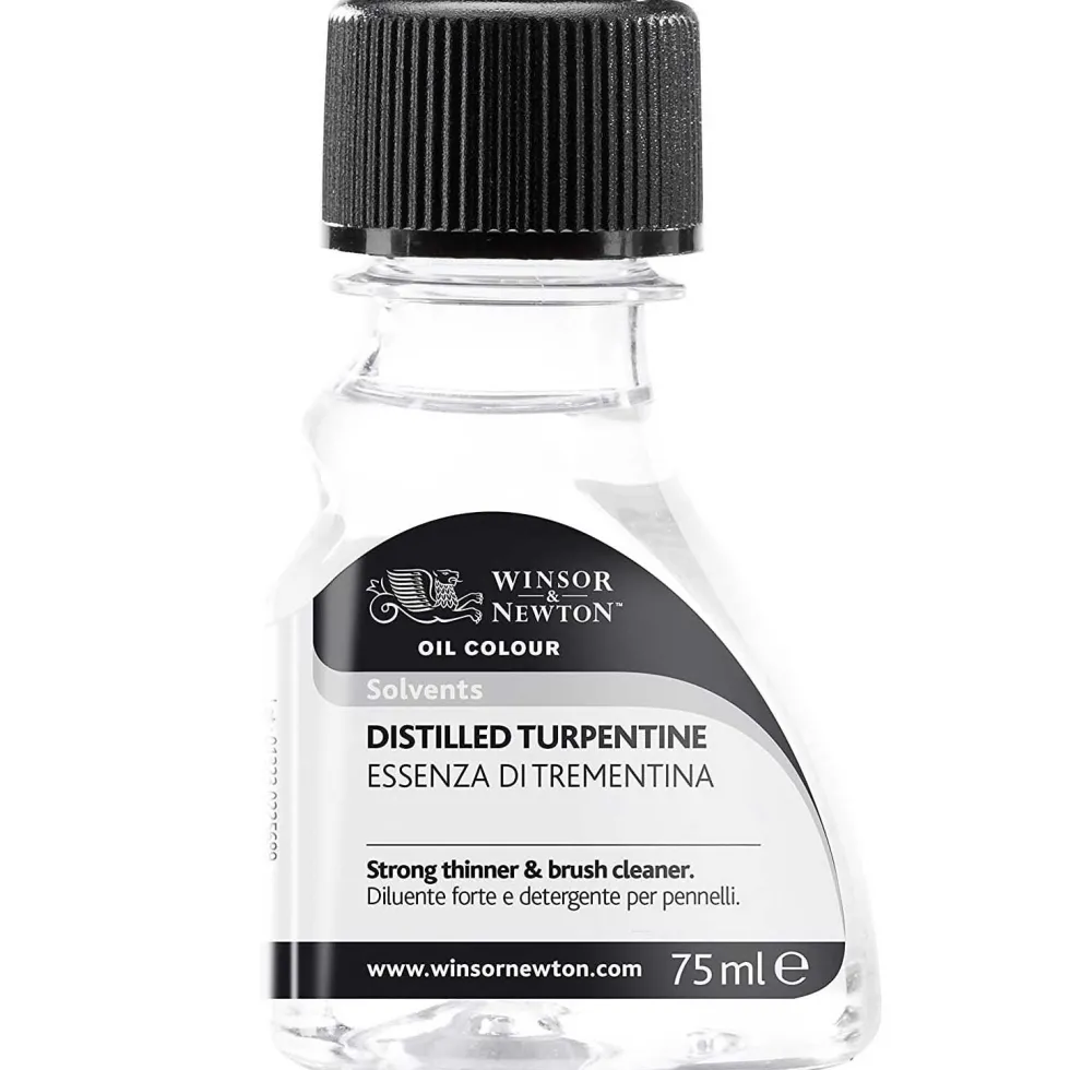 Rozpuszczalnik do farb olejnych Distilled Turpentine - Winsor & Newton - 75 ml