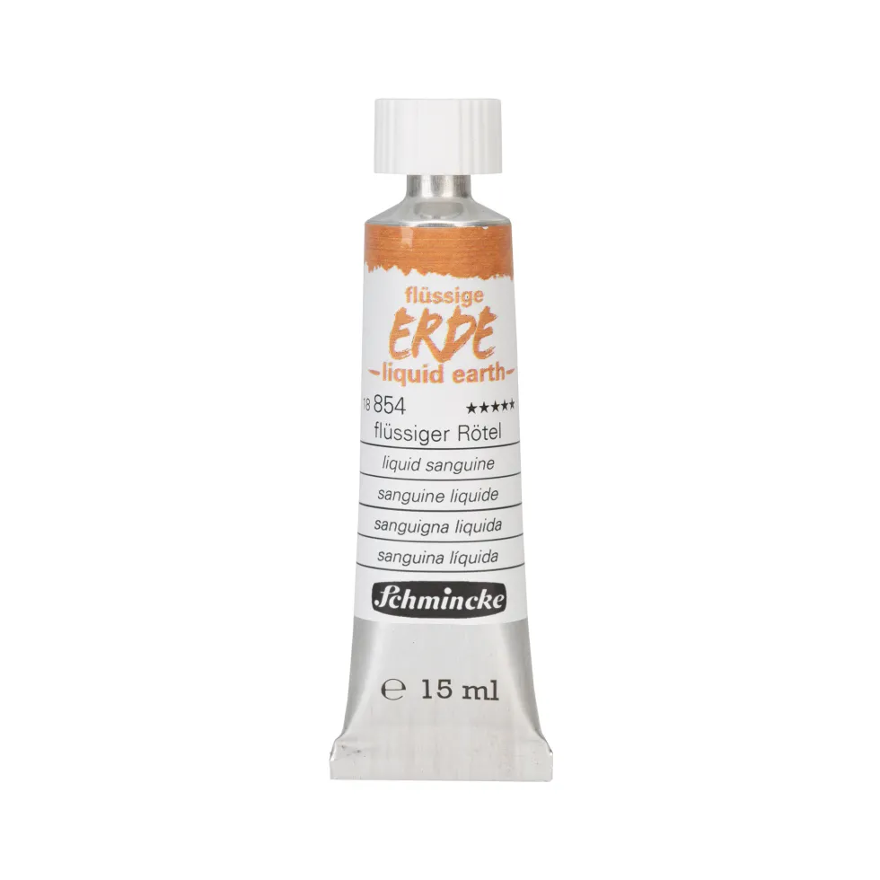Sangwina w płynie Liquid Earth - Schmincke - 15 ml