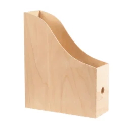 Segregator drewniany, folder ze sklejki - 31 x 24 x 9,5 cm