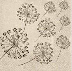 Serwetki ozdobne - Paw - Dandelions, 20 szt.