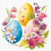 Serwetki ozdobne - Paw - Egg Bouquet, 20 szt.