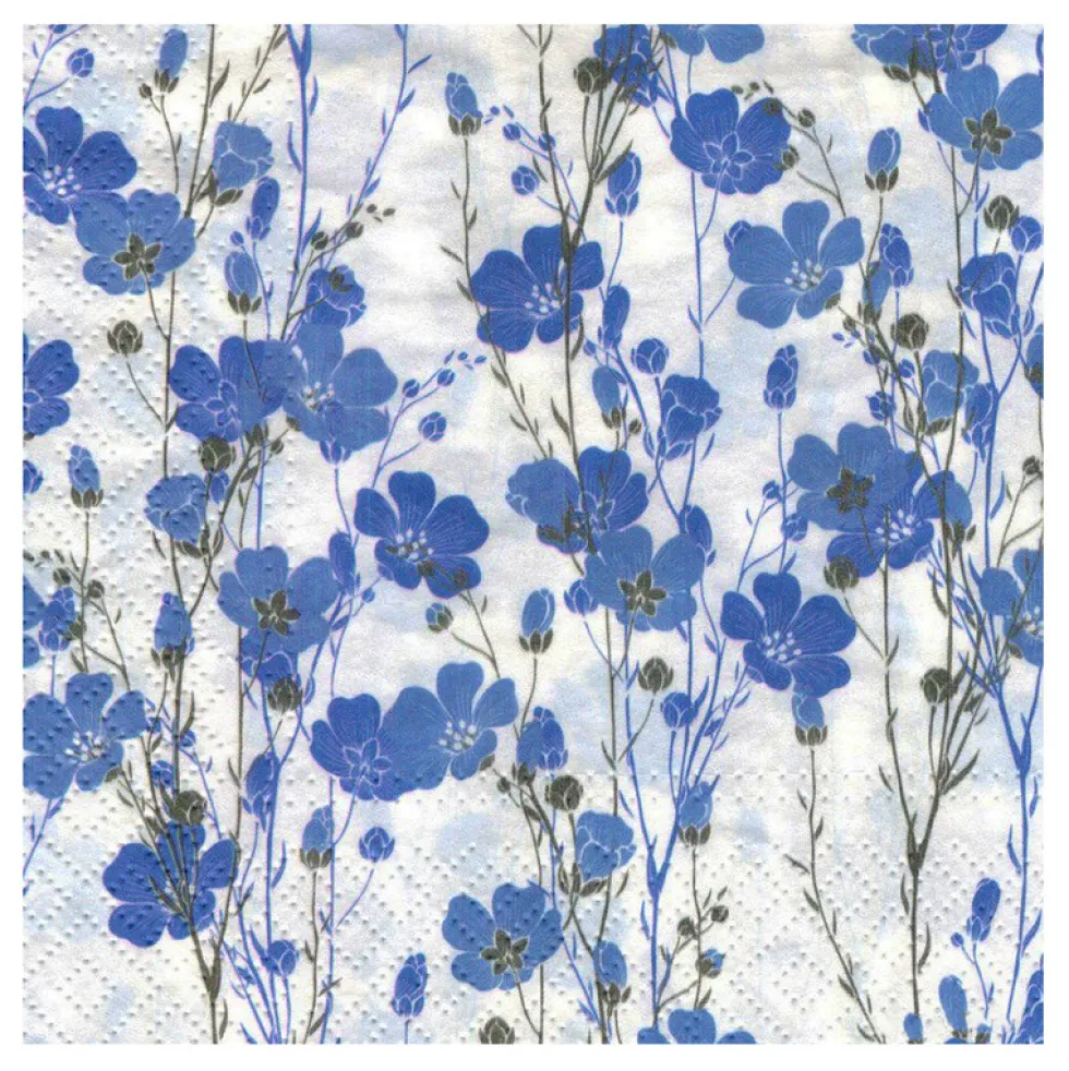 Serwetki ozdobne - Paw - Flax Plants, 20 szt.