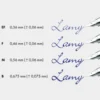 Stalówka Z50 do pióra wiecznego - Lamy - Black, F
