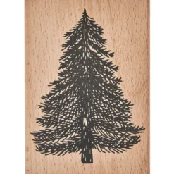 Stempel drewniany Jodła - Rico Design - 8,5 x 12 cm