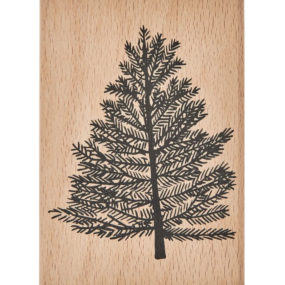 Stempel drewniany Sosna - Rico Design - 8,5 x 12 cm