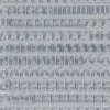 Stickersy, naklejki ażurowe - Alfabet, duże litery, srebrne