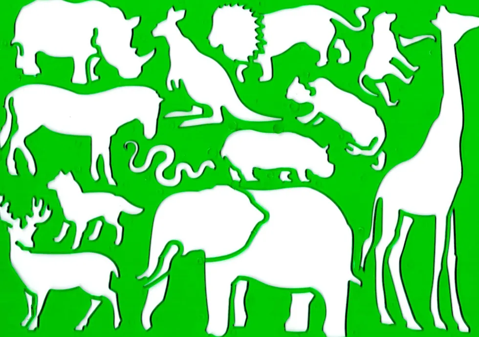 Szablon do rysowania - Koh-I-Noor - Safari