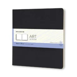 Szkicownik Art Collection 19 x 19 cm - Moleskine - miękki czarny 120 g