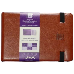 Szkicownik do akwareli Classic Watercolour - Baohong - hot pressed, 9 x 14 cm, 300 g, 24 ark.