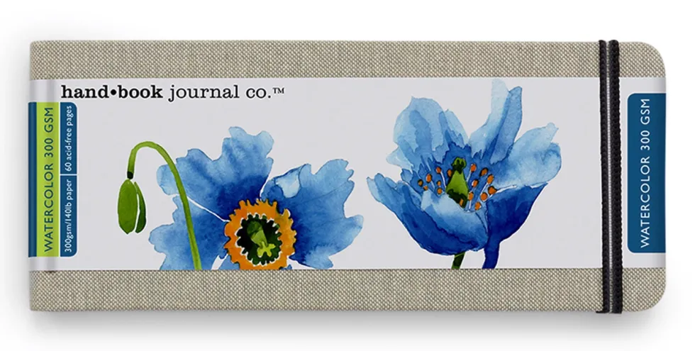Szkicownik do akwareli Hand Book Journal Co. 8 x 20 cm - Speedball - 30 ark.