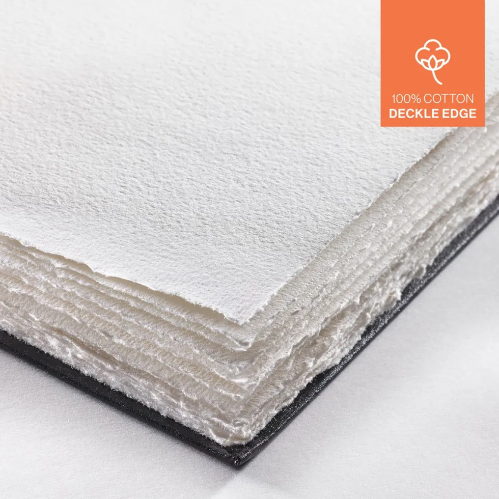 Szkicownik do akwareli Watercolour Book Deckle Edge 10,3 x 15,3 cm - Hahnemühle - 250 g, 30 ark.