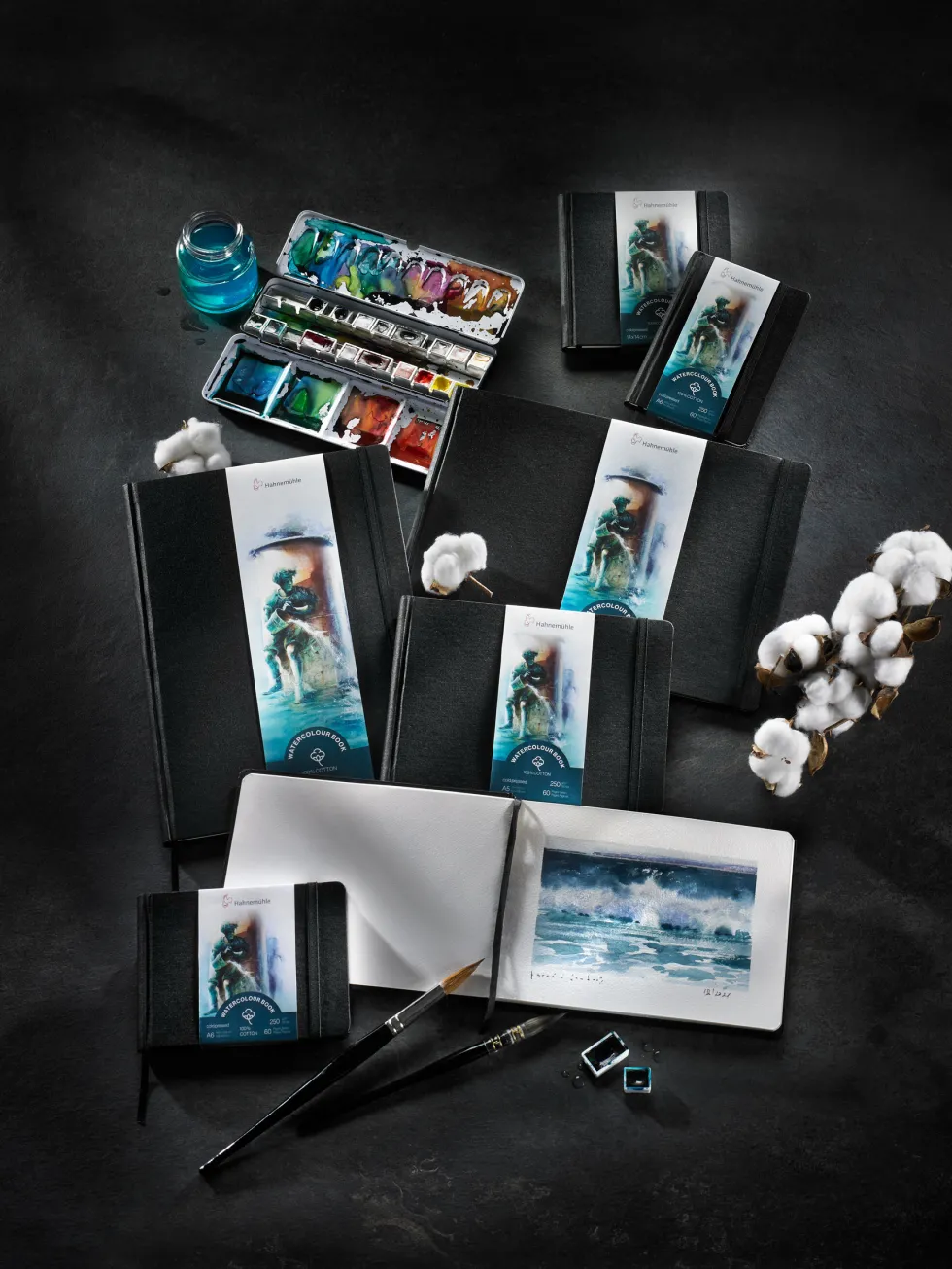 Szkicownik do akwareli Watercolour Book - Hahnemühle - A6, 250 g, 30 ark.