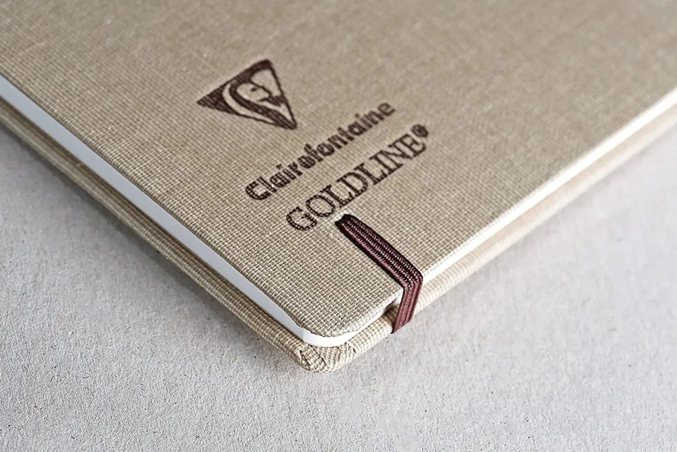 Szkicownik Goldline - Clairefontaine - naturalny, 15 x 15 cm, 180 g, 32 ark.