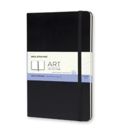Szkicownik - Moleskine - twardy L czarny 104 strony