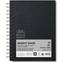 Szkicownik na spirali Sketch Book - Winsor & Newton - A5, 170g, 50 ark.