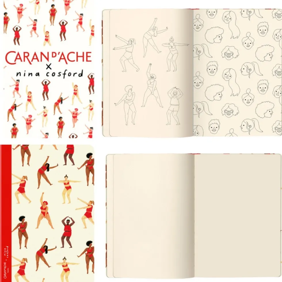 Szkicownik Nina Cosford A5 - Caran d'Ache - Beige